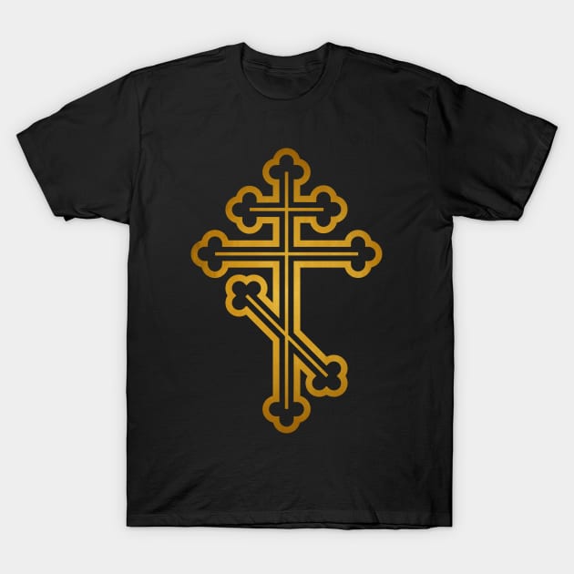 Orthodox Cross T-Shirt by Beltschazar